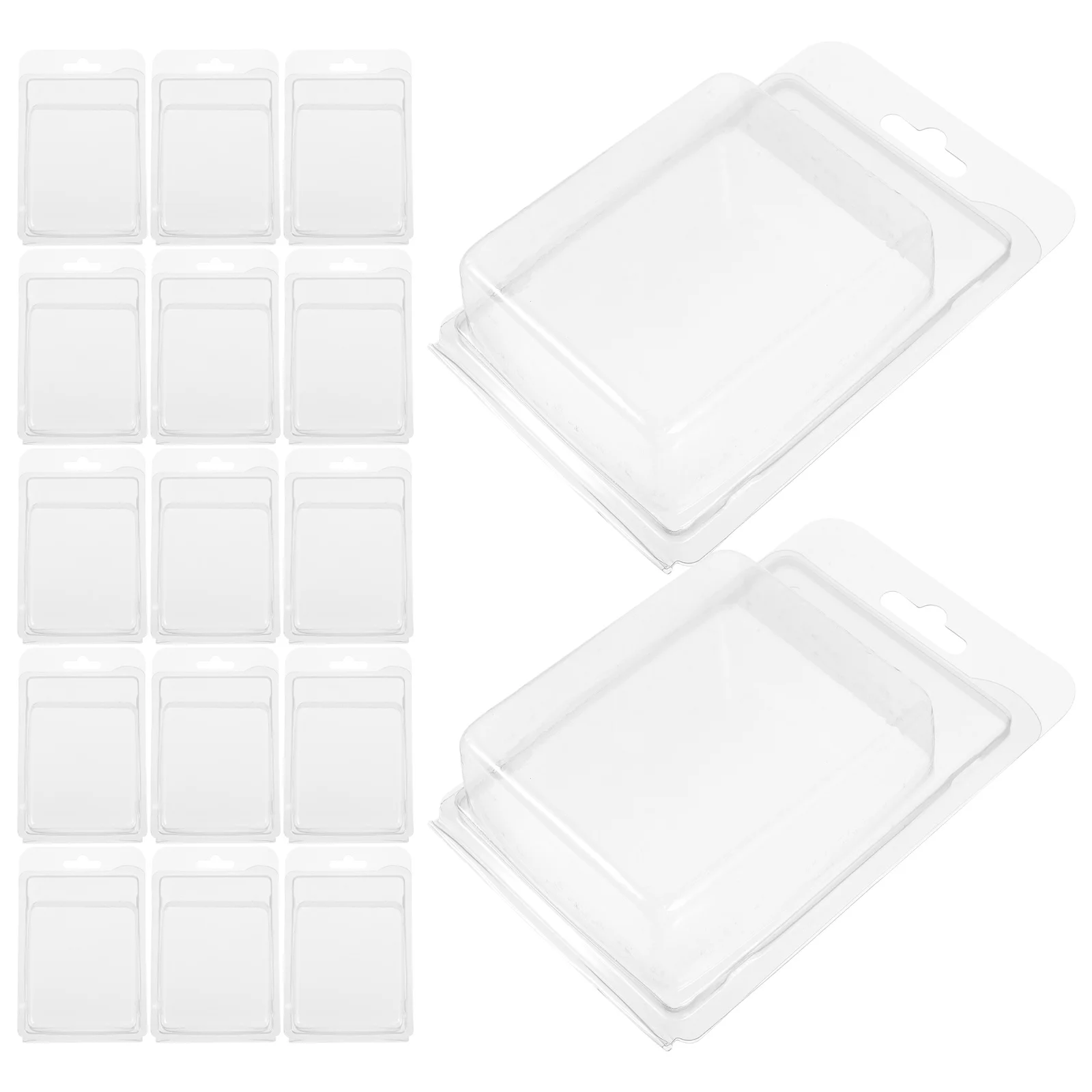 20 шт. многофункциональная форма для изготовления восковых кубиков из прозрачного ПЭТ-пластика. 3
