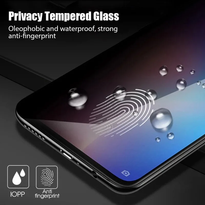 3 Шт. Защитная пленка для экрана Конфиденциальности Xiaomi Redmi A1 12C 10C 10A 9T 9C 9A 8 Антишпионское Закаленное Стекло Для Redmi K40 K50 K60 Pro Glass 3