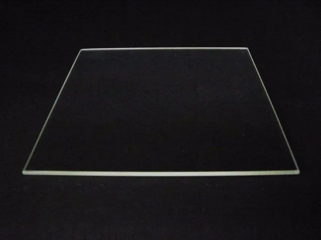 310x370x3 мм Боросиликатное Стекло Пластинчатая Кровать с Полированным Краем для Торнадо 3D Принтер кровать с подогревом На Заказ стекло 1