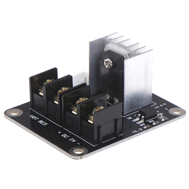 3D-принтер Hotbed MOSFET Expansion Module Inc 2pin Lead Anet A8 A6 A2 Совместимые детали для 3D-принтера Черный 3