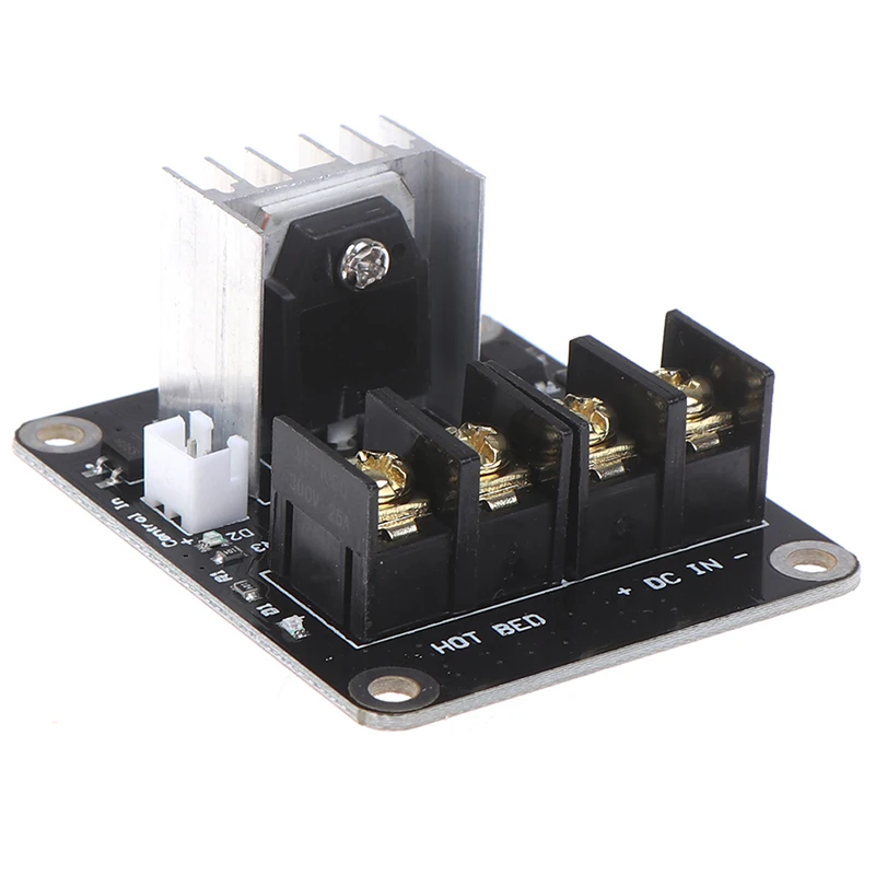 3D-принтер Hotbed MOSFET Expansion Module Inc 2pin Lead Anet A8 A6 A2 Совместимые детали для 3D-принтера Черный 4