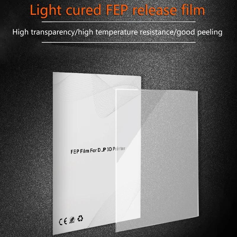 5 Упаковок FEP-Разделительной пленки 200x140 мм SLA/LCD FEP-пленка для 3D-принтера из смолы P9JB 4