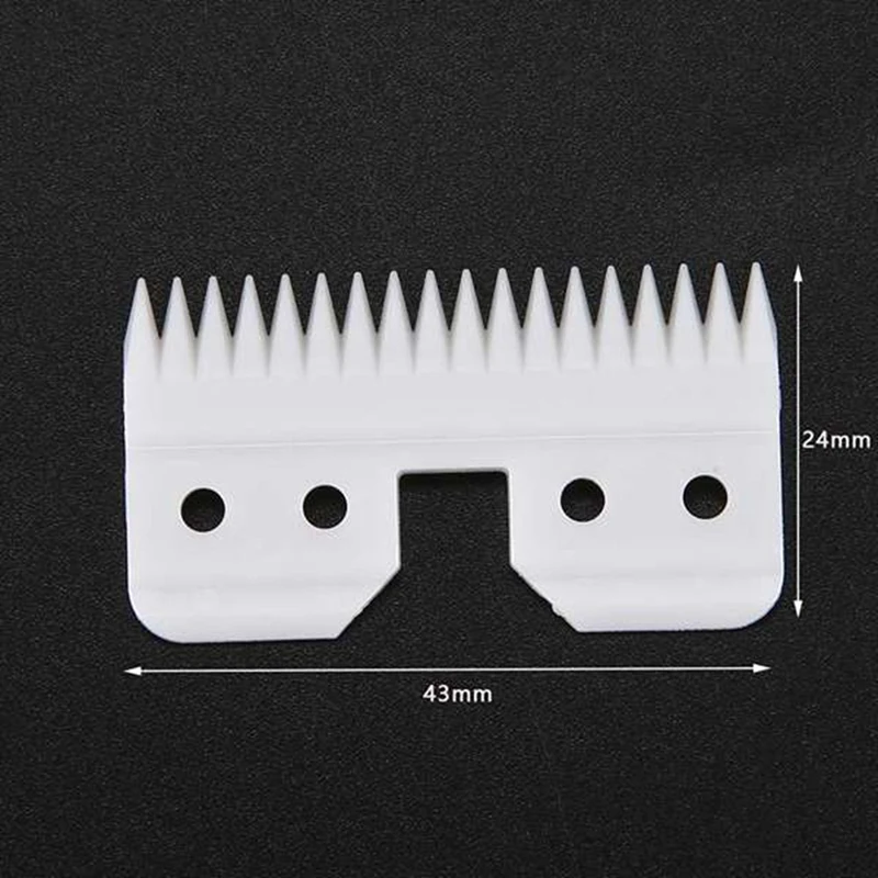 60 шт./лот, сменное Керамическое Лезвие для стрижки домашних животных с 18 зубьями для серии Oster A5 5