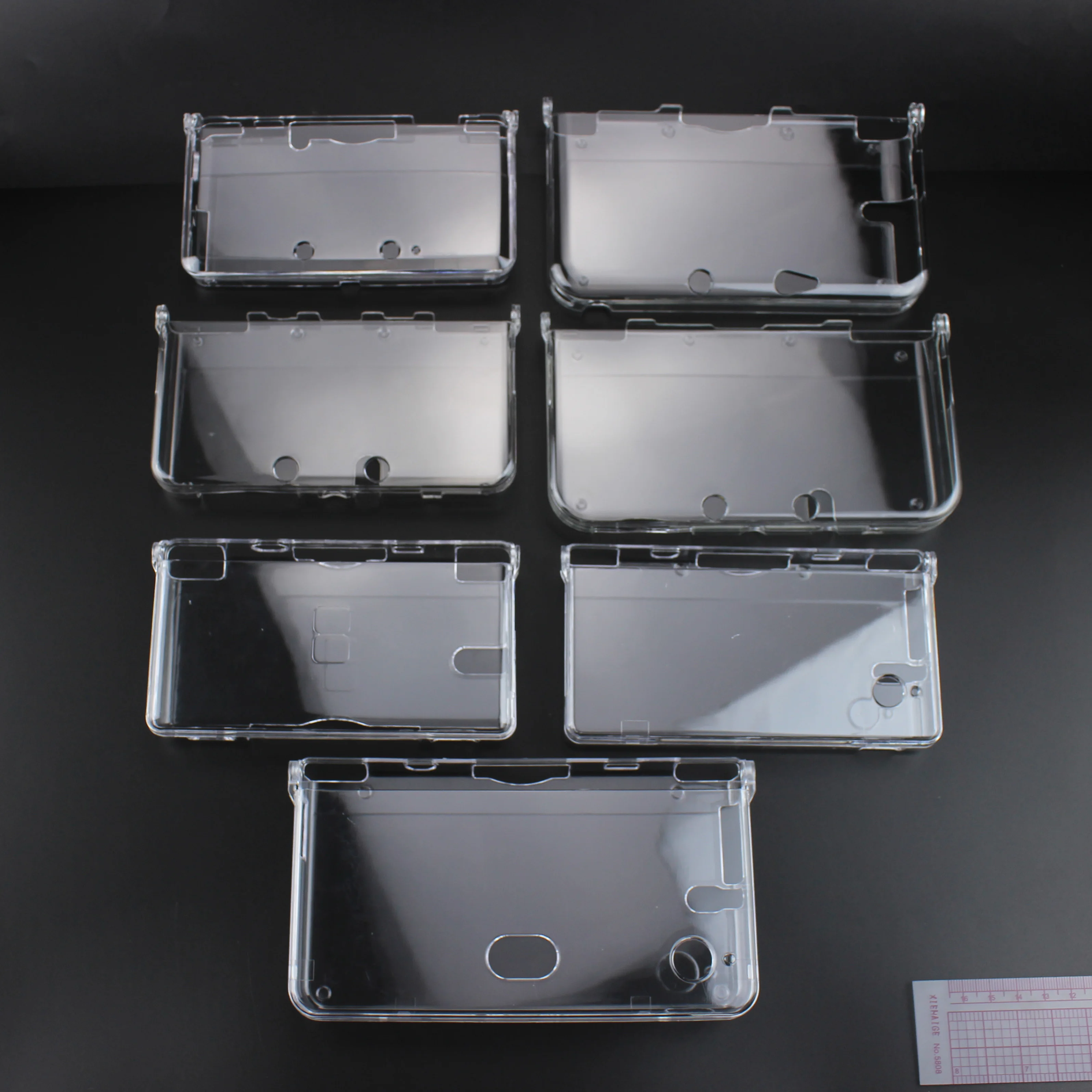 8 моделей 1 шт. Пластиковый Прозрачный Хрустальный Защитный чехол Из твердой кожи Для GBA SP NDSL DSI NDSi XL 3DS XL Новая Консоль 3DS XL LL 1