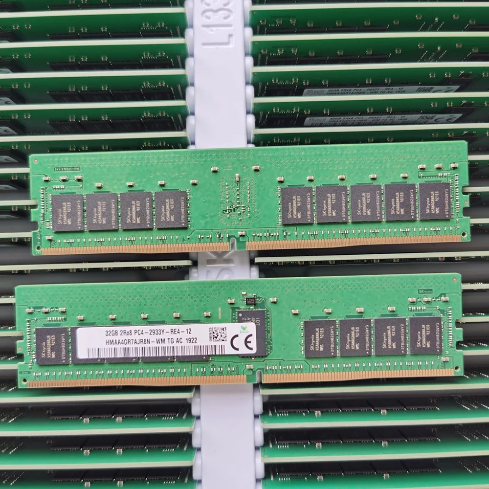HMAA4GR7AJR8N-WM 2R × 8 DDR4 PC4-2933Y RE4 ECC REG 32 ГБ оперативной памяти 32G для SK Hynix Memory Высокое качество Быстрая доставка 2