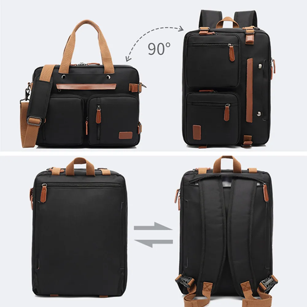 JBTP Новый рюкзак-трансформер, сумка-мессенджер, 15,6/17,3-дюймовый чехол для ноутбука, сумка для деловых поездок, Рюкзак 5