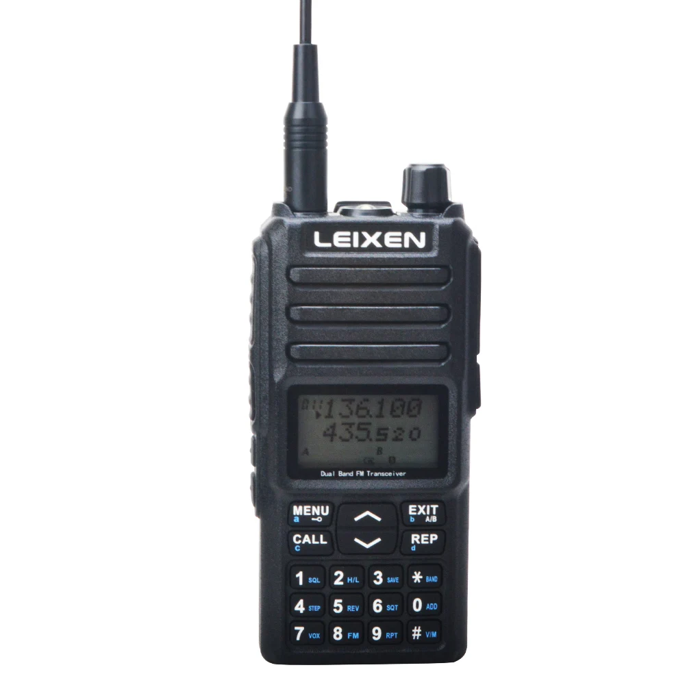 LEIXEN UV-25D 20 Вт Реальная 10-20 км Портативная рация VHF 136-174 МГц UHF 400-480 МГц Двухдиапазонный Двойной режим ожидания Двойной Прием VOX FM-радио 1