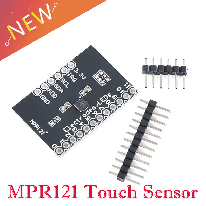 MPR121 Breakout V12 Емкостный сенсорный модуль контроллера I2C клавиатуры для Arduino 0