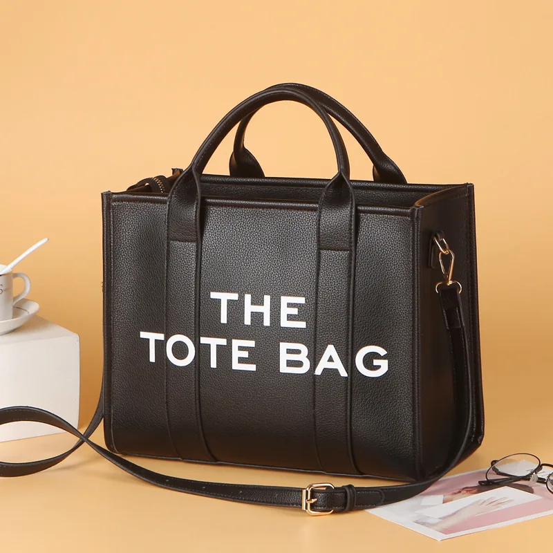 SWDF Новая женская сумка 2023, трендовая новая модель, сумка-тоут, большая вместительная сумка через плечо, высококачественная кожаная роскошная дизайнерская сумка 2