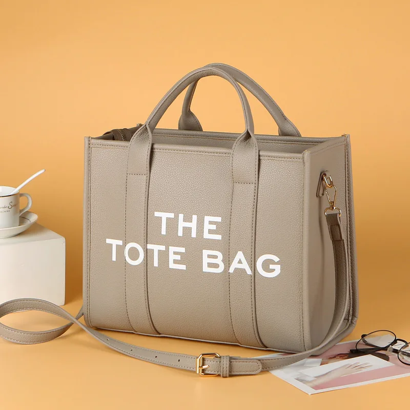 SWDF Новая женская сумка 2023, трендовая новая модель, сумка-тоут, большая вместительная сумка через плечо, высококачественная кожаная роскошная дизайнерская сумка 5