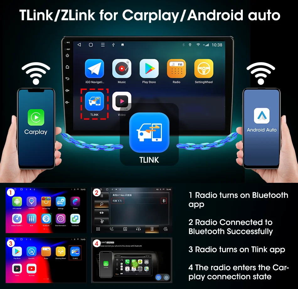Srnubi Android 11 Автомобильный Радиоприемник для Chevrolet Cobalt 2 2011-2021 Мультимедийный Плеер Carplay Авто Динамик Аудио 2 Din GPS Головное устройство 2
