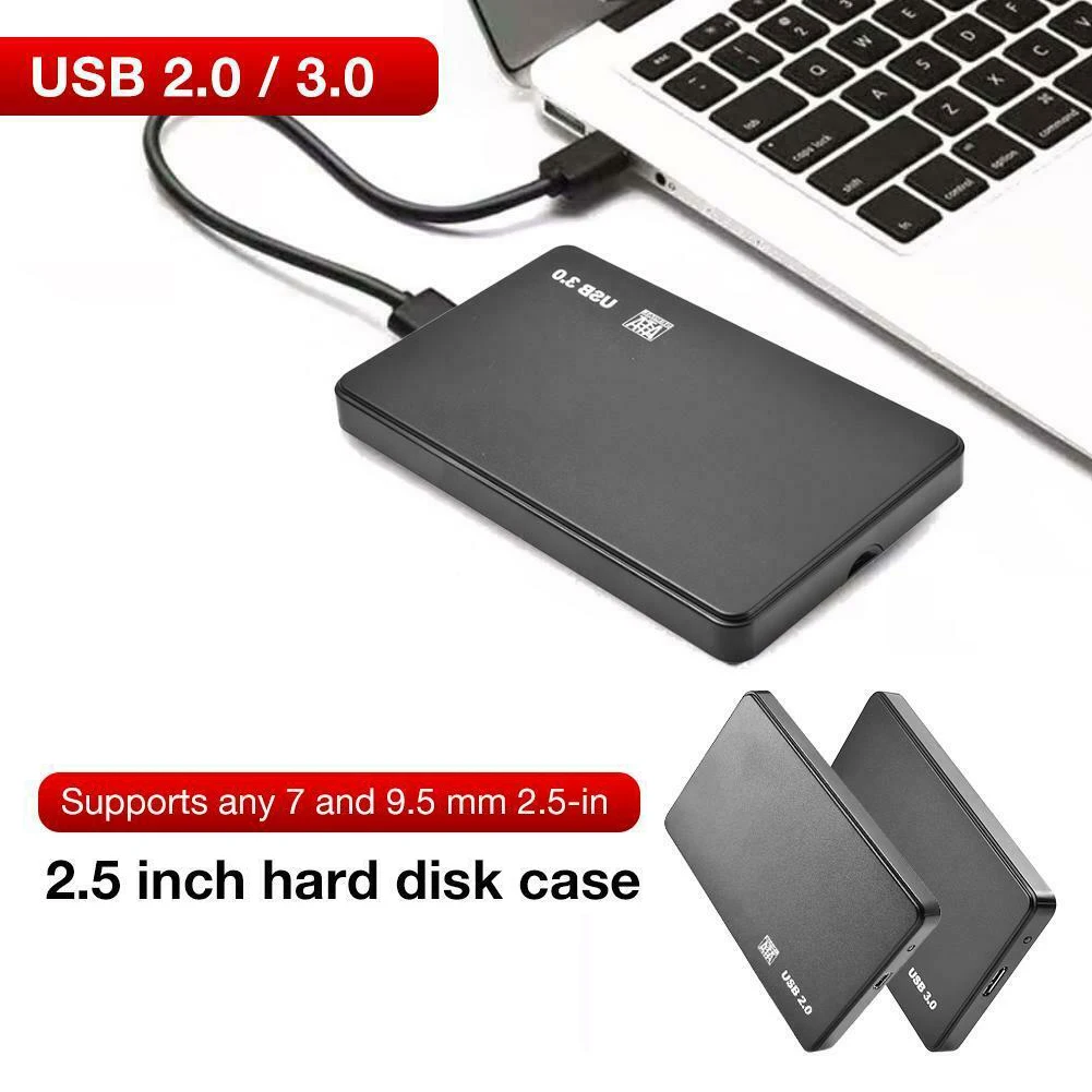 USB 3.0/2.0 HDD Case 5Gbps 2.5inch SATA External Closure HDD Hard Disk Case Box for PC hdd enclosure внешний жесткий диск 1