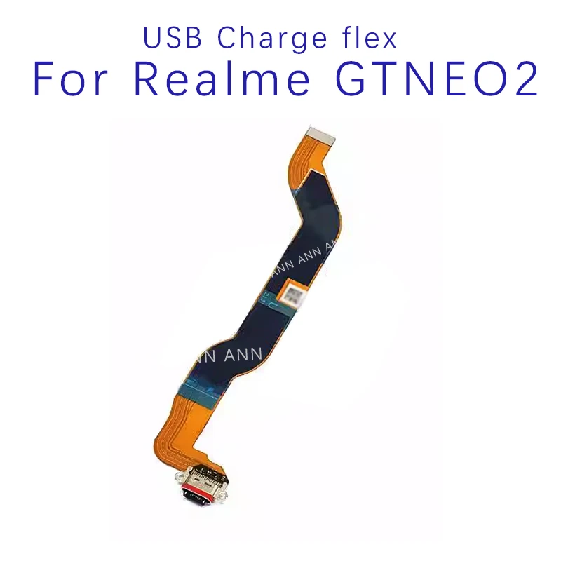 USB Док-станция Для зарядки Порты И Разъемы Разъем Jack Plug Гибкий Кабель Для OPPO Realme GT Neo 2 3 Master Narzo 30 Модуль Платы Зарядки 5