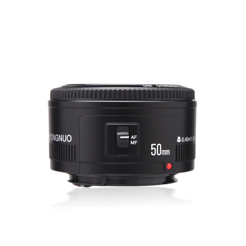 YONGNUO YN50mm f1.8 YN EF 50 мм f/1.8 AF Объектив с автоматической фокусировкой Диафрагмы YN50 Len для Цифровых зеркальных камер Canon EOS 60D 70D 5D2 5D3 600d 5