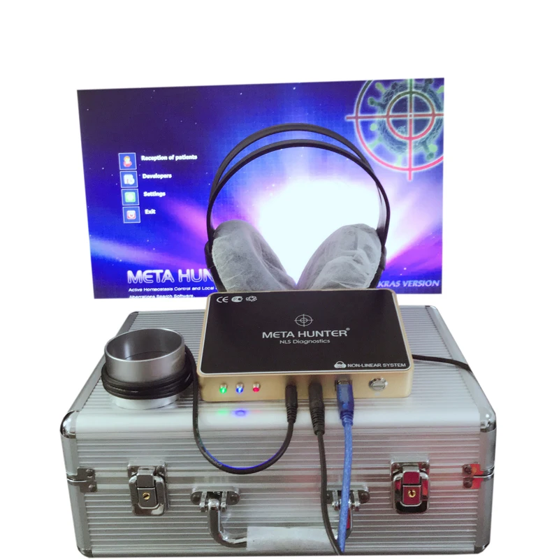 Yun YiMeta HUNTER 4025 аппарат с функциями NLS-анализа ауры и чакры Yun YiMeta HUNTER с клиническими аналитическими инструментами 1