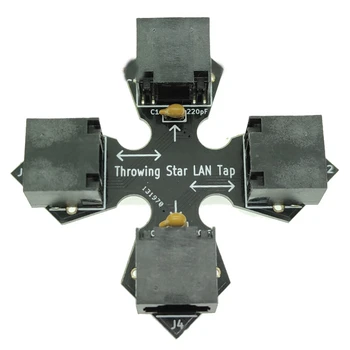 Инструмент для захвата сетевых пакетов LAN Throwing-Звезда-Инструкции в сборе