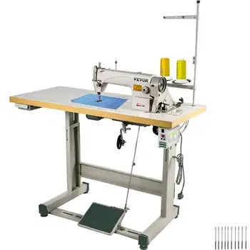 Швейный станок DDL8700 для слесарного шитья с серводвигателем + настольная подставка коммерческого класса для шитья