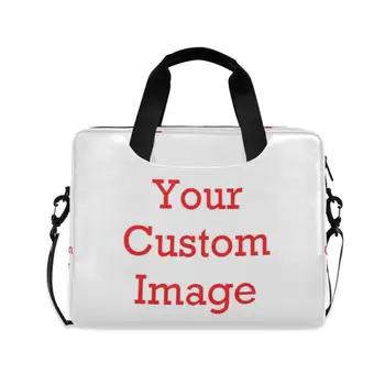 Бизнес-портфель с индивидуальным рисунком, Мужская Женская сумка, сумка для ноутбука, сумки через плечо, мужские дорожные сумки