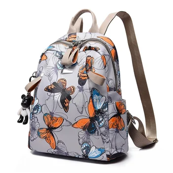 Водонепроницаемый Оксфордский рюкзак с принтом Бабочки для отдыха и путешествий