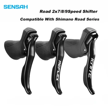 SENSAH Дорожные Велосипеды R7 REFLEX IGNITE 2X7/2X8/2X9 Speed Groupset Велосипедный Спусковой Рычаг Тормоза Передний и Задний Переключатель для Shimano