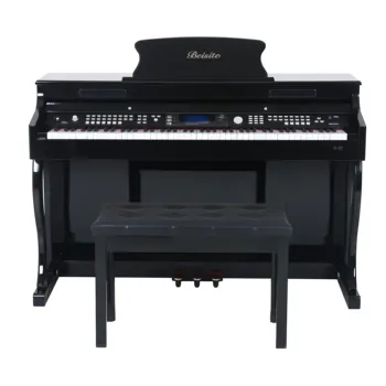 Многофункциональное цифровое пианино горячей продажи 82 в вертикальном положении, 88 клавиш, полноразмерная клавиатура с молотковым управлением, USB MIDI