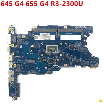 Используется 6050A2930301 L12800-601 Для HP ProBook 645 G4 655 G4 Материнская плата ноутбука L12800-001 с процессором R3-2300U 6050A2930301-MB-A01