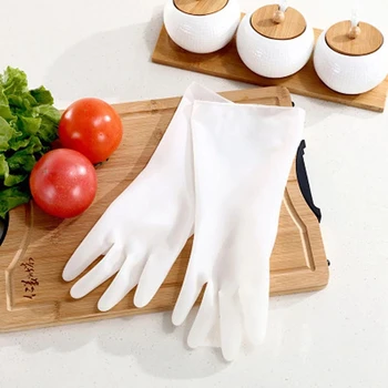Перчатки для мытья посуды, Кухонные Водонепроницаемые резиновые перчатки для мытья посуды, Нитриловые перчатки для кухни с фруктами и овощами
