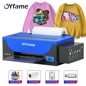 OYfame 2023 R1390 DTF принтер dtf trasnfer принтер impresora dtf a3 непосредственно на пленочный принтер для печатной машины для футболок A3