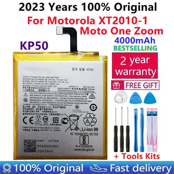 Лучший бренд, 100% Аккумулятор KP50 для Motorola XT2010-1, Moto One Zoom, Moto One Zoom Global, Moto One Zoom Global с двумя SIM-картами в наличии