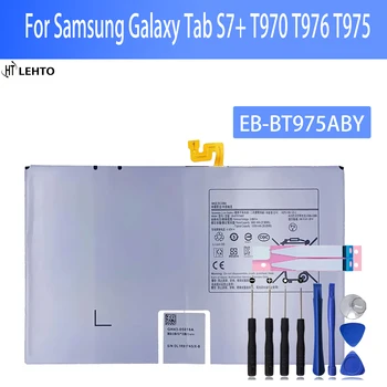 100% Новый оригинальный аккумулятор EB-BT975ABY для Samsung Galaxy Tab S7 + T970 T976 T975 Батареи