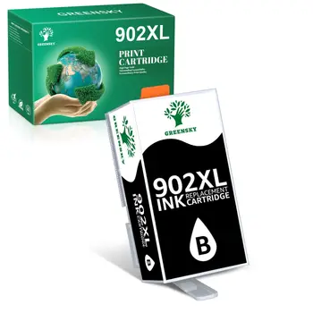 1 Упаковка 902XL Черный Чернильный Картридж для HP OfficeJet 69786968 6954 6976 6979 6950