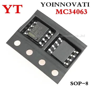 10 шт./лот MC34063 34063 MC34063A SOP8 IC лучшее качество.