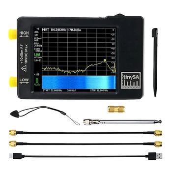 Для анализатора спектра Tinysa Вход MF/HF/VHF UHF для 0,1 МГц-350 МГц И вход UHF для генератора сигналов 240 МГц-960 МГц