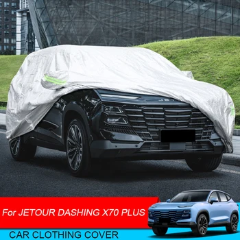 Для JETOUR Dashing X70 PLUS X70 2020-2025полный Автомобильный Чехол От Дождя, Мороза, Снега, Пыли, Водонепроницаемый Защитный Чехол, Внешние аксессуары для Авто