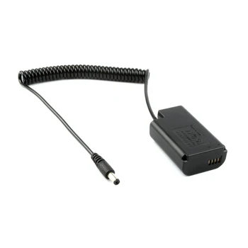 Штекерный пружинный кабель постоянного тока 5,5*2,5 мм к соединителю постоянного тока DMW-DCC16 DMW-BLJ31 Фиктивный аккумулятор для Panasonic LUMIX S1 S1M S1R S1RM S1H