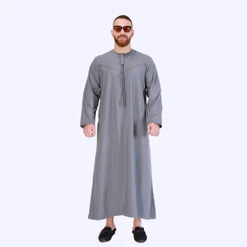 Новое Мужское Мусульманское Платье Тобе, Халат, Арабская Мода, Национальный костюм, Мужской Хиджаб, Арабская Одежда, Абая, Исламская Пакистанская Мужская Одежда