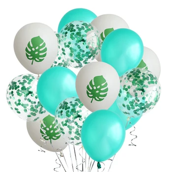 Воздушные шары для летней тропической вечеринки на Гавайях, воздушные шары для Гавайской пляжной вечеринки, товары для свадьбы, Дня рождения, сафари в джунглях, глобусы для вечеринки