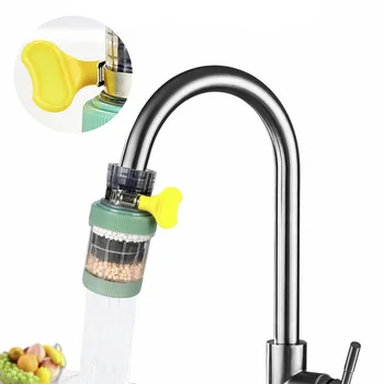 Универсальный фильтр для крана, бытовой кухонный фильтр для очистки воды, брызгозащищенный универсальный съемный фильтр для воды