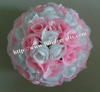 40 см разноцветный шар с искусственным цветком розы, свадебные украшения, центральное украшение стола, декоративные цветы, свадебный фон, дорожный повод