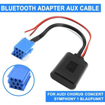 Для Концерта AUDI Chorus для радио Blaupunkt Bluetooth AUX Кабель-адаптер CD-Ресивер Aux Кабель Для vw Delta Beta Для VDO Becker