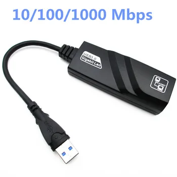 USB 3.0 до 10/100/1000 Мбит/с Gigabit RJ45 Ethernet Сетевой адаптер LAN для ПК Mac
