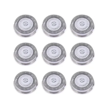 9 упаковок сменных головок SH30 для бритв серии 3000, 2000, 1000 и S738 с прочными острыми лезвиями