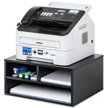 Подставки для принтера с хранилищем, Органайзер для бумаги для дома и офиса, Органайзер для деревянного стола, DO204701WB