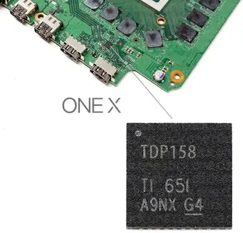 Совместимый с HDMI микросхемой управления таймер TDP158, запчасти для ремонта консольных аксессуаров Xbox One X