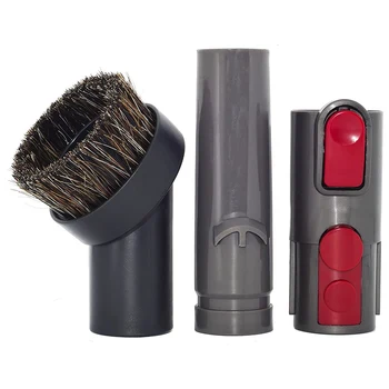 Конский волос 1,25 дюйма, насадка для вакуумной щетки, адаптер для шланга для пылесоса Dyson V15, V11, V10, V8, V7, V6