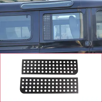 Для Land Rover Defender110 2012-2018 Автомобильный стайлинг из алюминиевого сплава, черное боковое стекло, защитная панель, автомобильные аксессуары