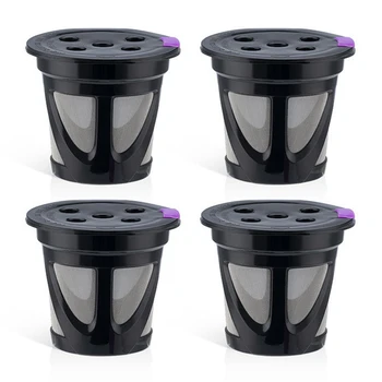Многоразовые K-образные чашки для кофеварки Keurig - Многоразовые K-образные чашки для кофеварки Keurig, Фильтр для кофейных стручков - Фиолетовый