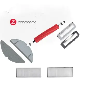 Оригинальный Аксессуар Roborock S7 S7 MaxV для моющегося фильтра Основная щетка Швабра Боковая щетка Мешок для пыли Запчасти для робота-пылесоса Опционально