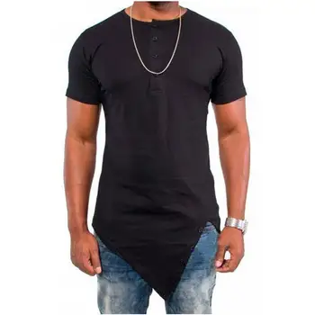 MRMT 2023, Фирменная новинка, популярная мужская однотонная универсальная футболка неправильной формы с короткими рукавами в стиле хип-хоп, модная повседневная мужская футболка