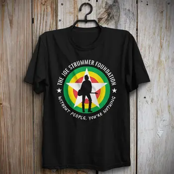 Винтажная футболка Джо Страммера The Clash The Joe Strummer Foundation Combat Rock